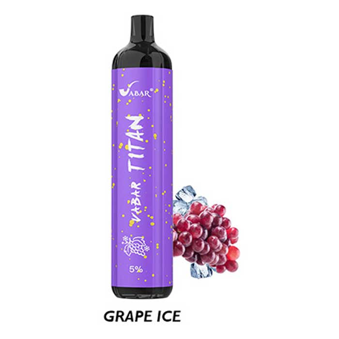 Grape Ice Vabar TITAN Disposable Vape - 5000 Puffs - Vapors UAE